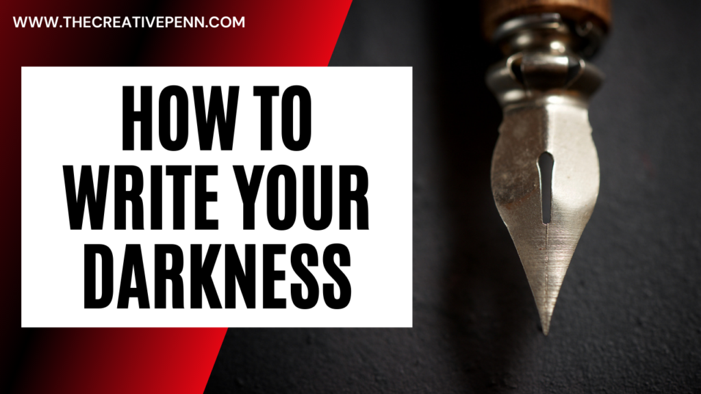 how to describe darkness in creative writing