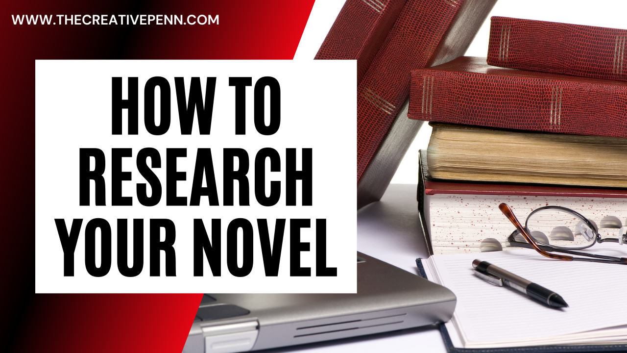 how to do research for novel