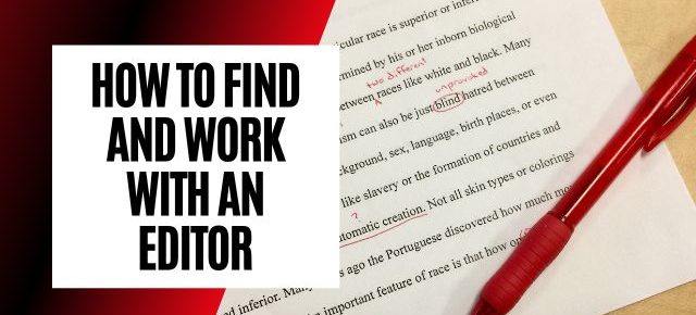 How to find and work with an editor