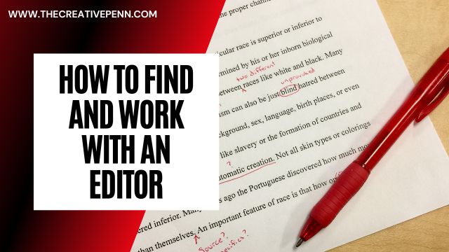 How to find and work with an editor