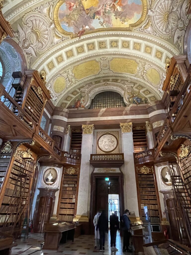Vienna State Hall Library. Photo by J.F. Penn, featured in Spear of Destiny