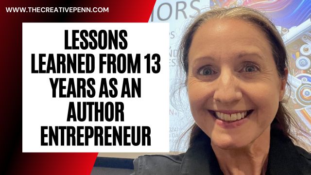 13 years author entrepreneur